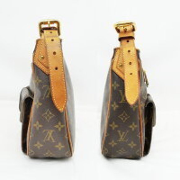 Louis Vuitton GM Bag Monogram Shoulder Brown Hudson - Picture 3 of 9